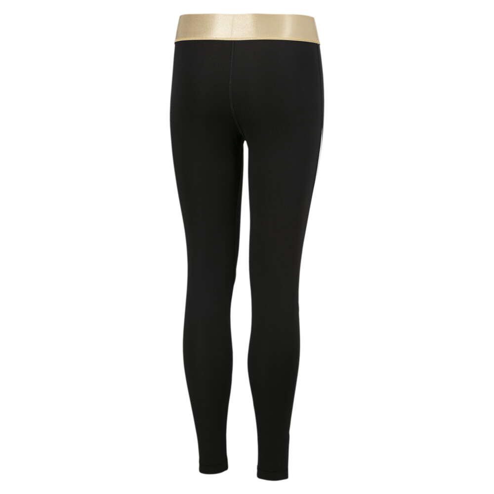 

PUMA - female - Леггинсы Metallic Splash Girls' Leggings – Puma Black –, Черный