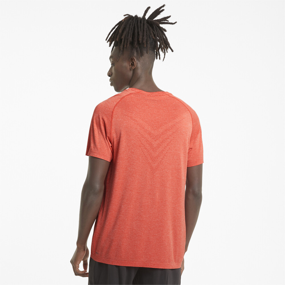 

PUMA - male - Футболка evoKNIT Tech Short Sleeve Men's Training Tee – Poppy Red –, Красный