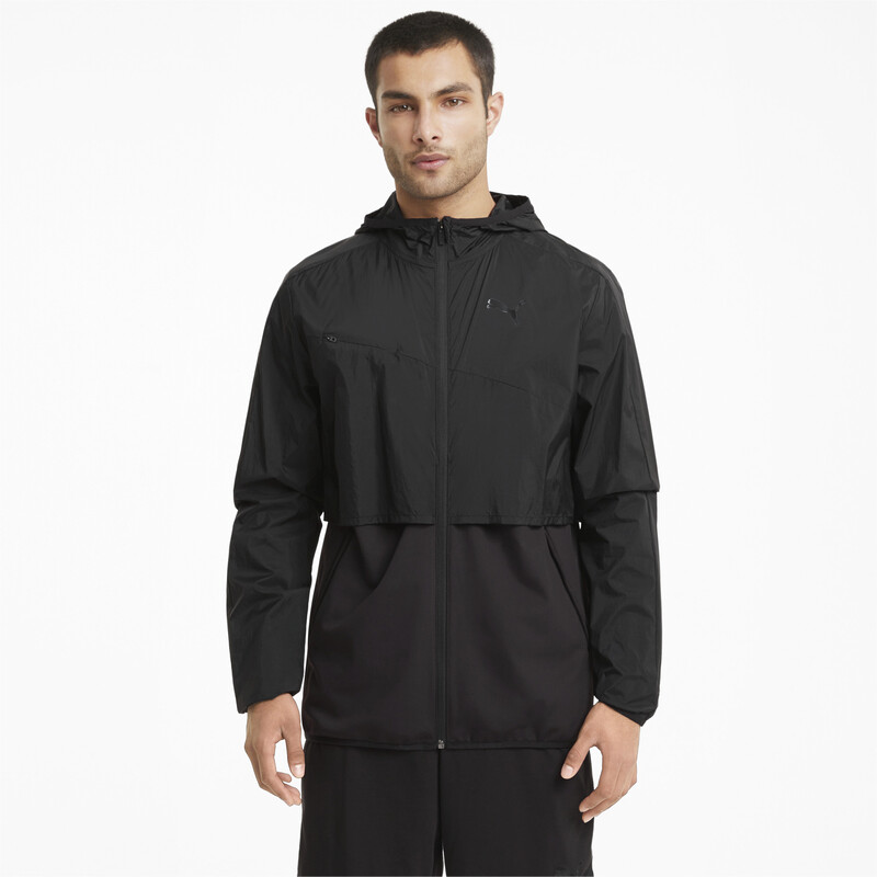 

Men's PUMA Ultra Woven Training Jacket, Black