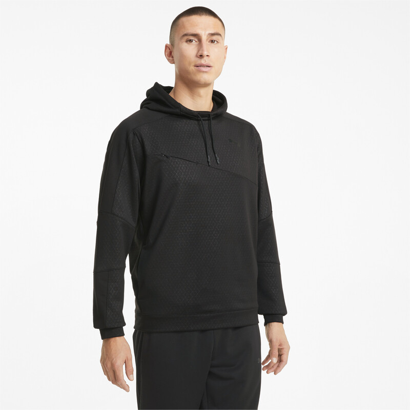 Men's PUMA Activate Knitted Training Hoodie, Black
