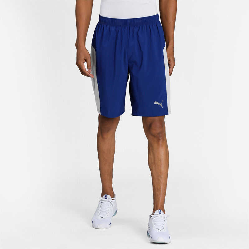 

Men's PUMA Train Favourite 9" Session Training Shorts, Black/blue