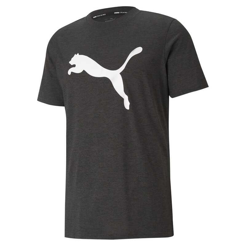 

Men's PUMA Favourite Heather Cat Short Sleeve Training T-shirt, Gray