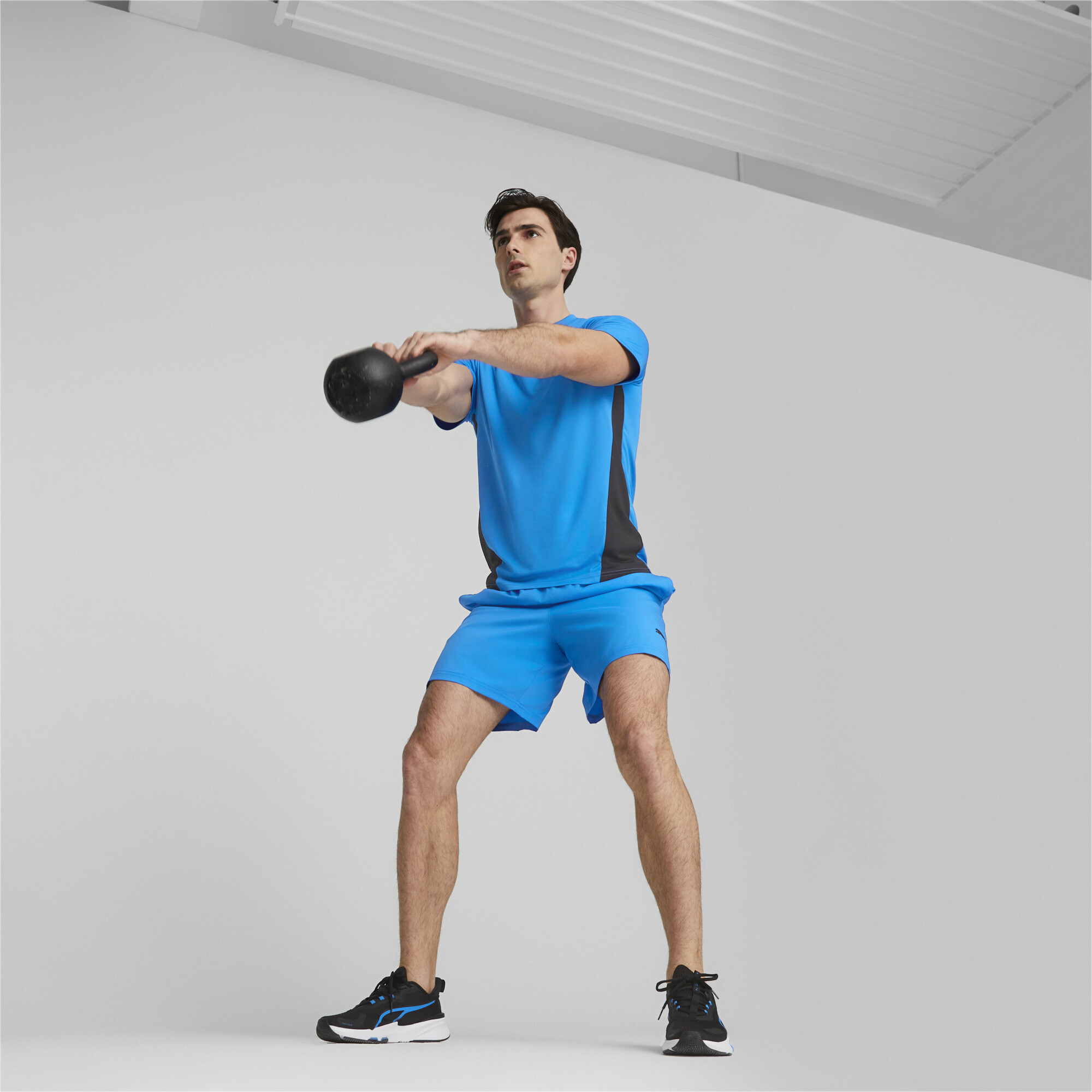 Men's Puma Favourite Blaster 7's Training Shorts, Blue, Size 4XL, Clothing