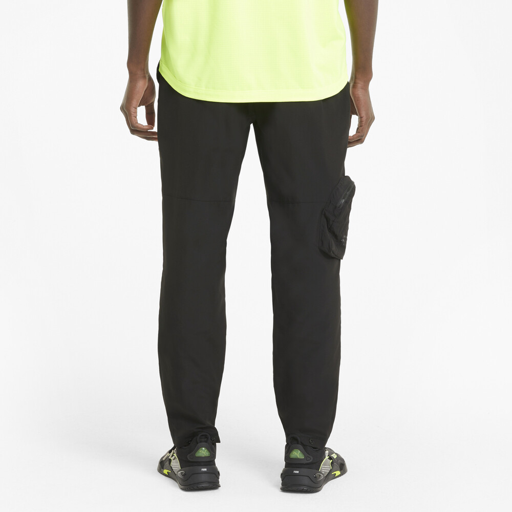 

PUMA - male - Штаны PUMA x FIRST MILE Woven Men' Training Pants – Puma Black –, Черный