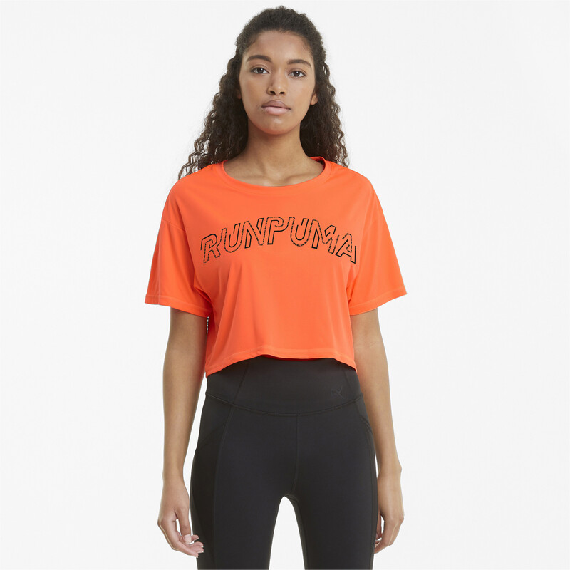 

PUMA Logo Short Sleeve Running Slim T-shirt
