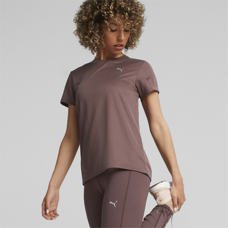 

Women's PUMA Favourite Short Sleeve Regular Fit Running T-shirt, Purple