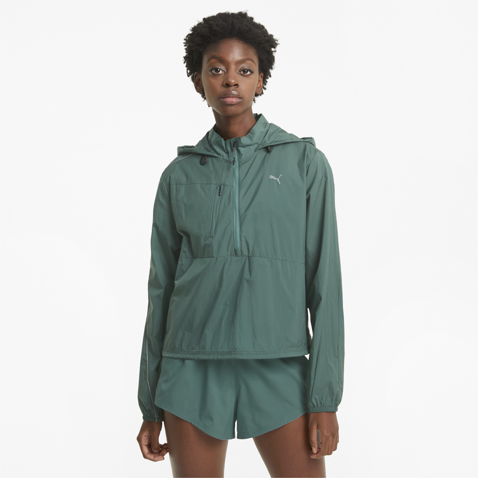 puma women's lightweight running jacket