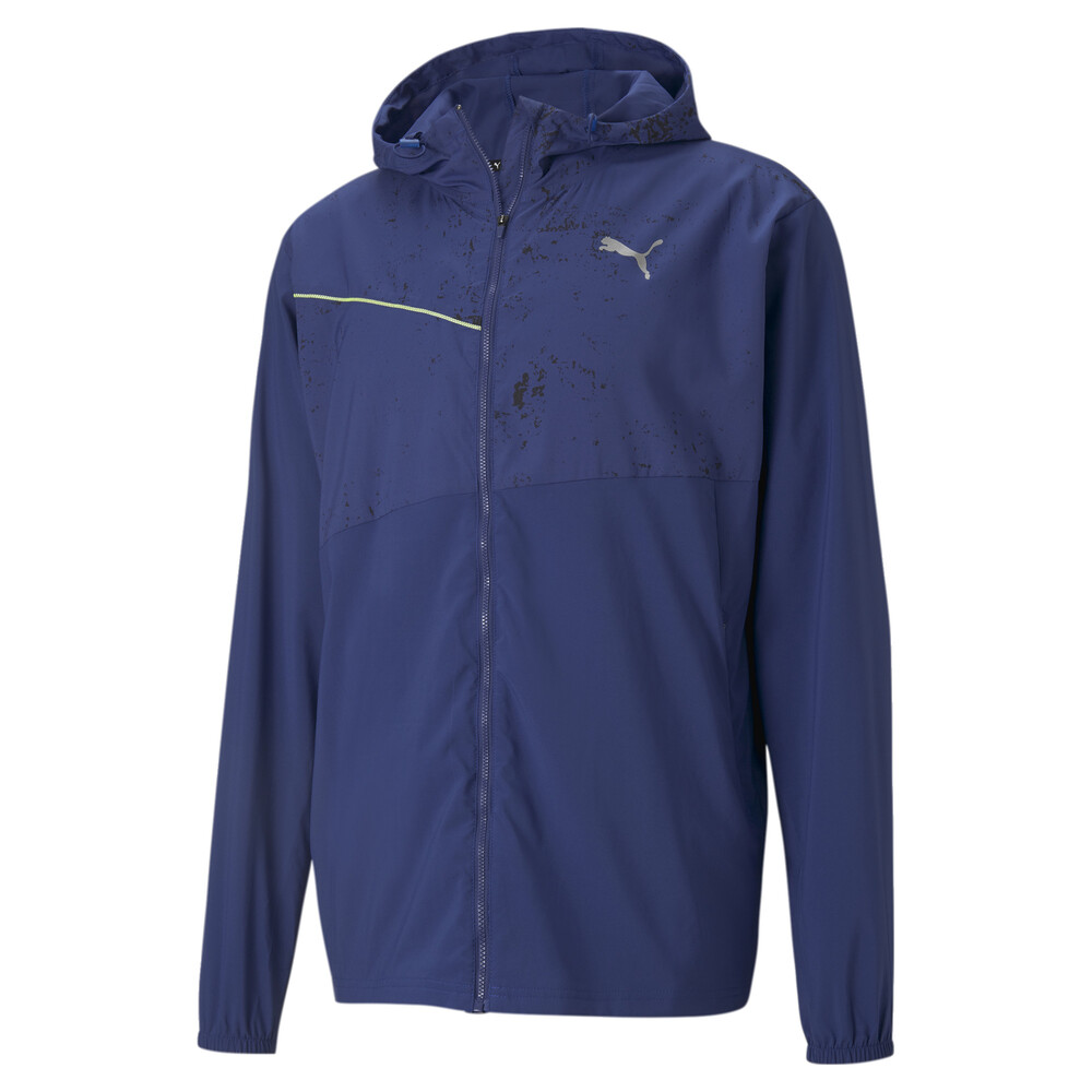 фото Куртка graphic hooded men's running jacket puma