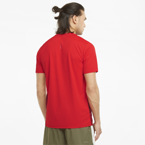 Favourite Short Sleeve Men's Running Tee, High Risk Red-Intense Red, large-MEX