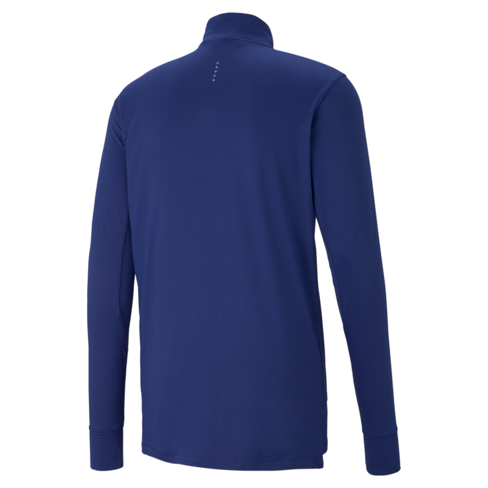 фото Футболка с длинным рукавом favourite quarter-zip men's running tee puma