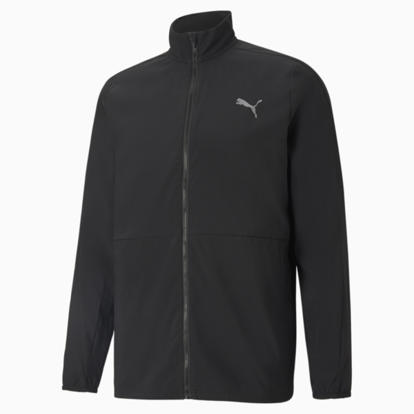 Favourite Woven Men's Running Jacket, Puma Black, large-ZAF