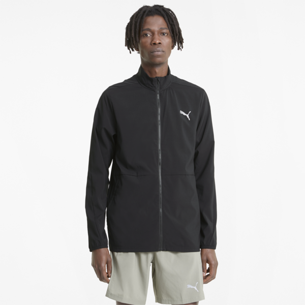 Favourite Woven Men's Running Jacket, Puma Black, large-ZAF