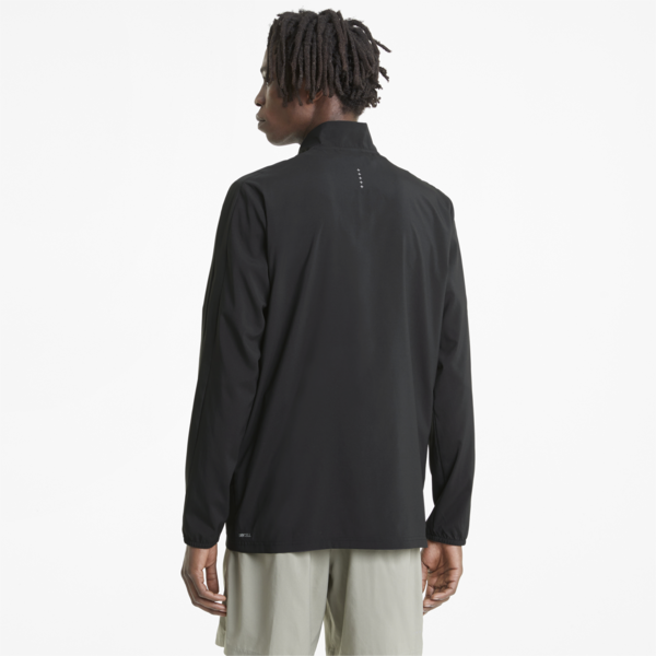 Favourite Woven Men's Running Jacket, Puma Black, large-ZAF