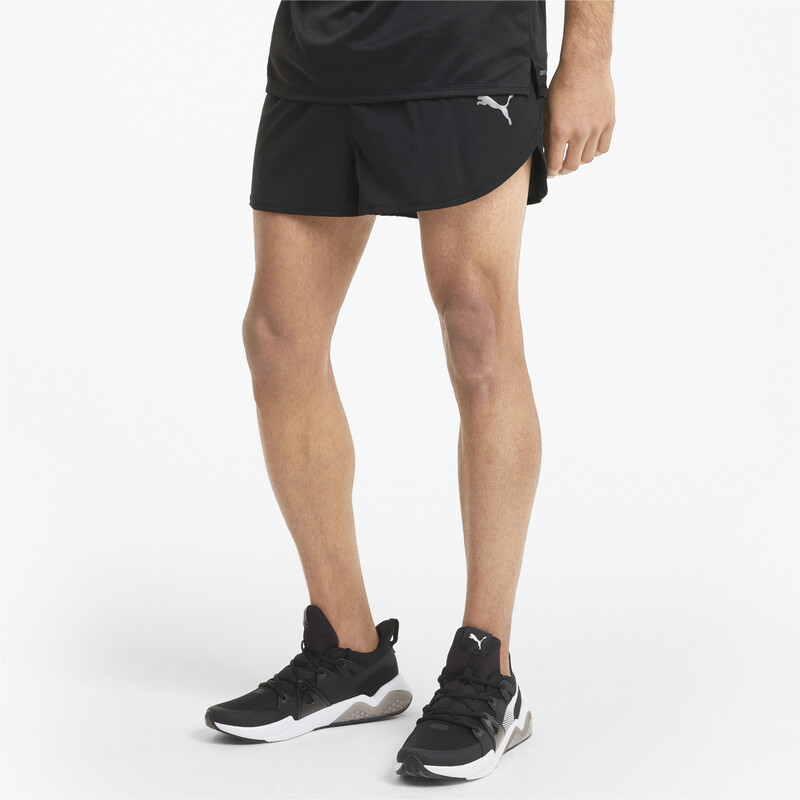 

Men's PUMA Favourite Split Running Shorts, Black
