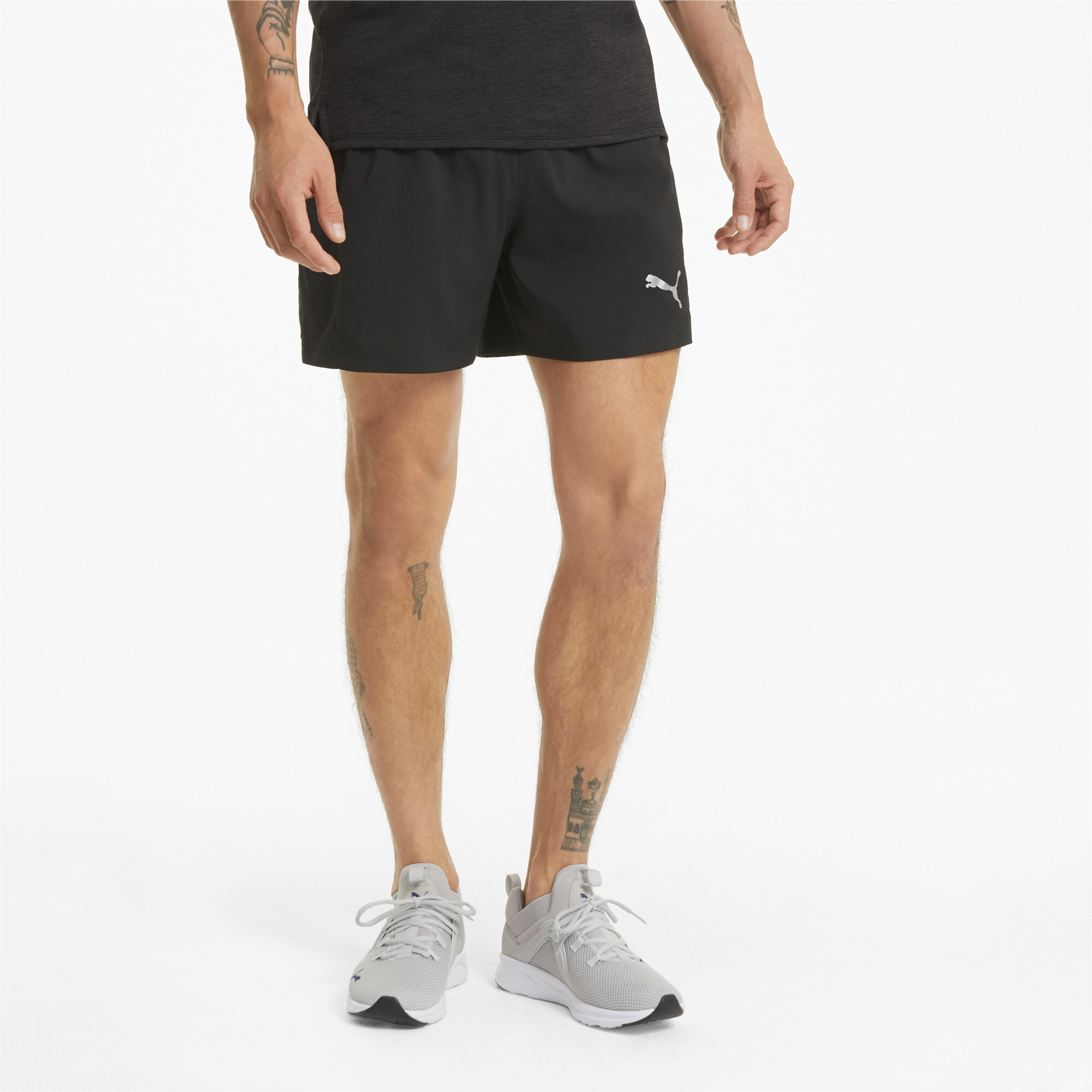 Mens 5 deals inch running shorts