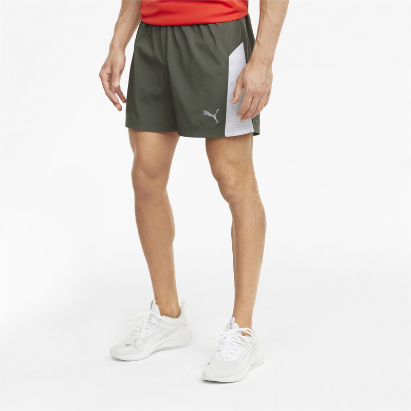

Men's PUMA Favourite Woven 5" Session Running Shorts, Gray