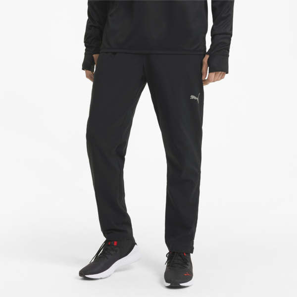 Favourite Tapered Men's Running Pants, Puma Black, large-ZAF