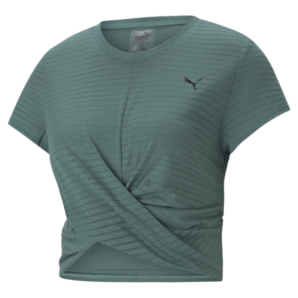 фото Футболка studio twist burnout women's training tee puma