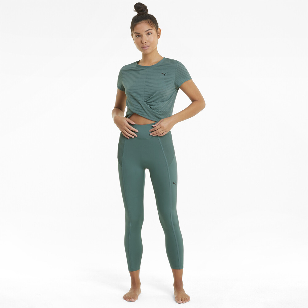 фото Футболка studio twist burnout women's training tee puma