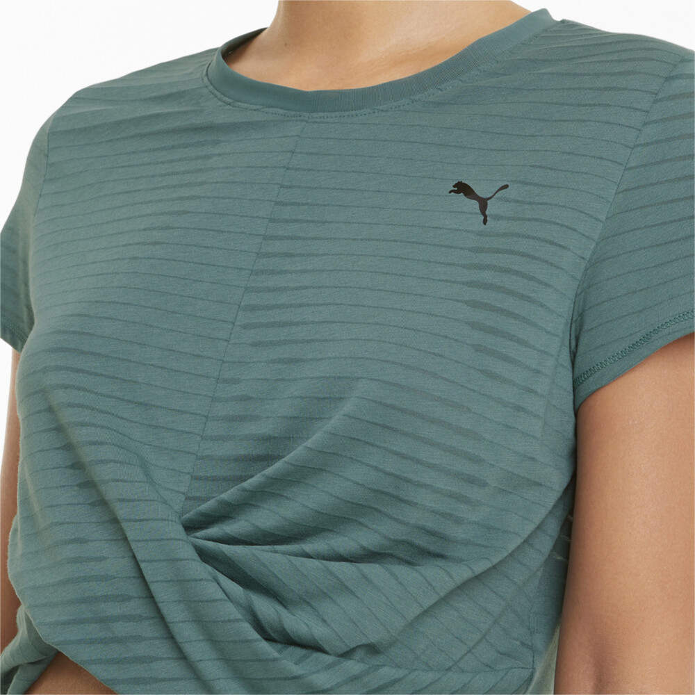 фото Футболка studio twist burnout women's training tee puma
