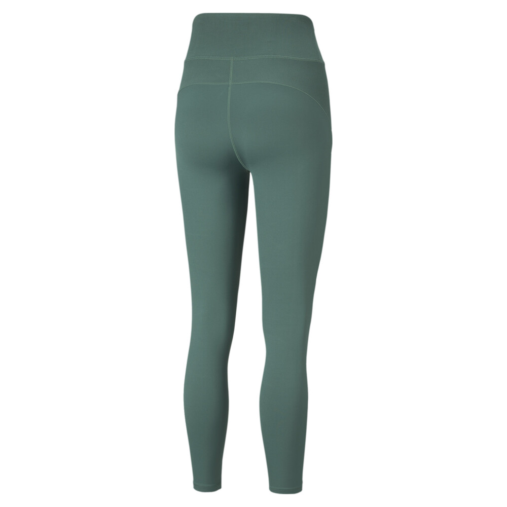 фото Леггинсы studio side ribbed high waist 7/8 women's training leggings puma