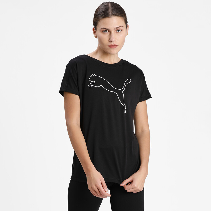 

Women's PUMA Favourite Cat Jersey Training Relaxed T-Shirt, Black
