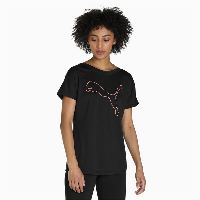 

Women's PUMA Favourite Cat Jersey Training Relaxed T-Shirt, Black