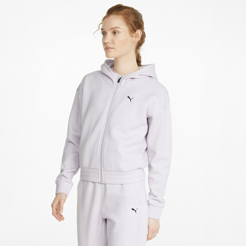 

Women's PUMA Favourite Fleece Training Sweat Shirt, Gray/violet