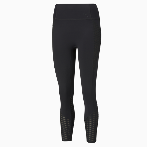 Flawless Women's High Waist 7/8 Training Leggings, Puma Black, large-ZAF