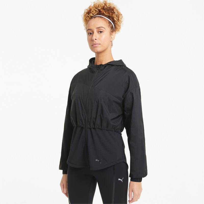 

Women's PUMA Ultra Hooded Training Jacket, Black