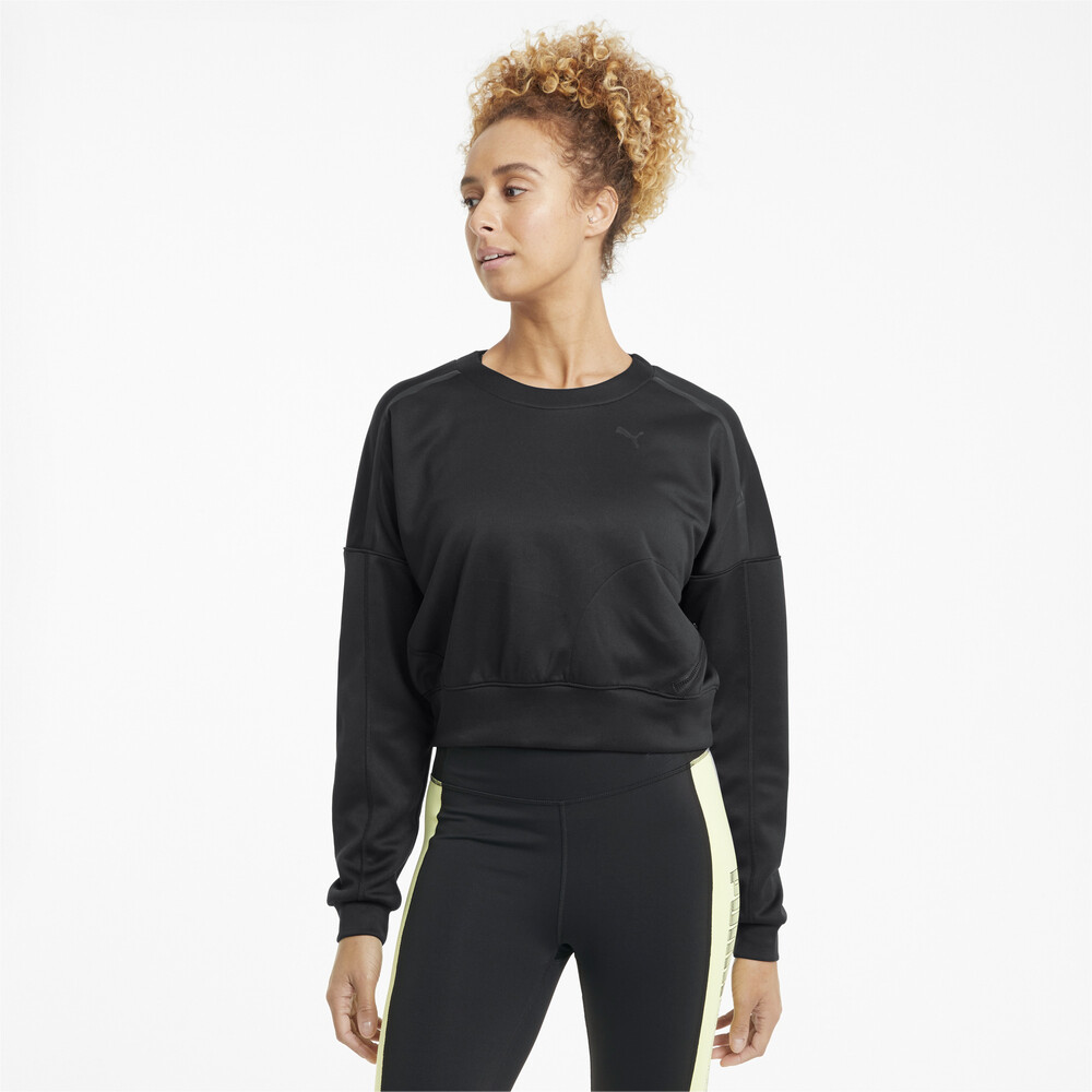 фото Толстовка zip crew women's training sweatshirt puma