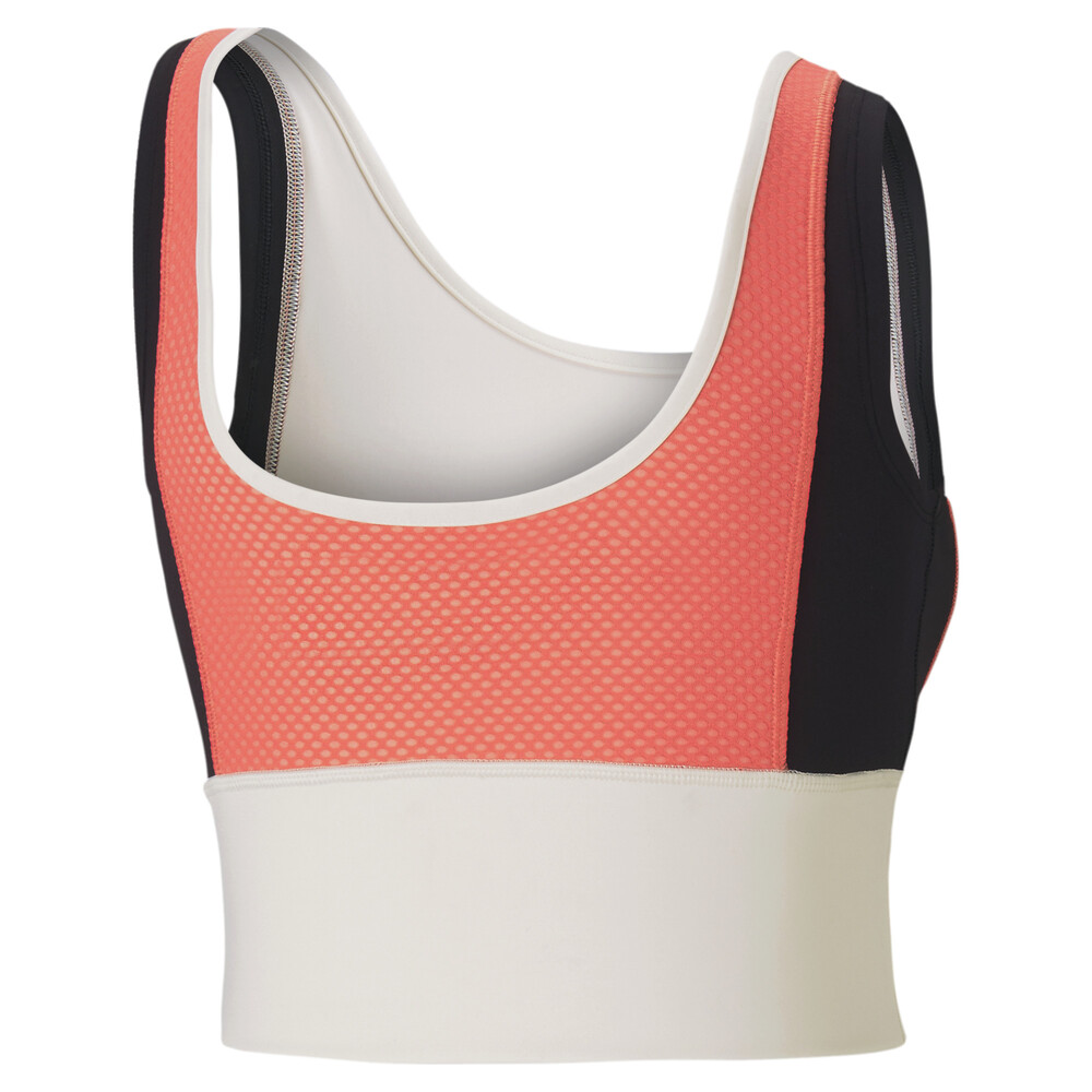 

PUMA - female - Топ Fitted Women' Training Crop Top – Georgia Peach-multi –, Черный