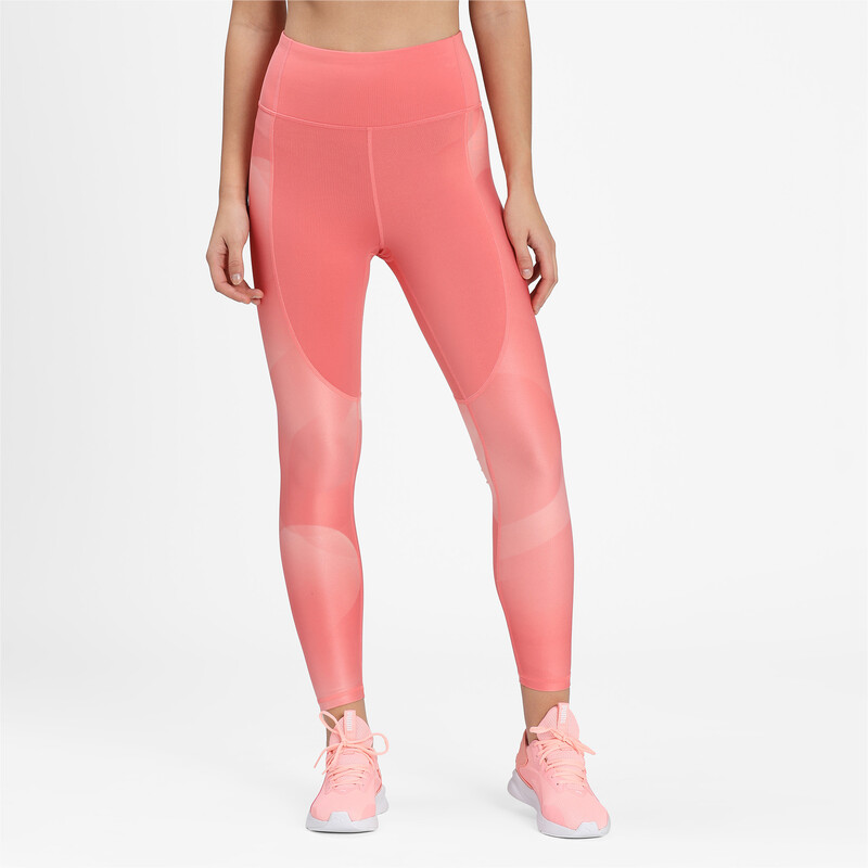 

Women's PUMA Digital High Waist 7/8 Training Leggings, Pink