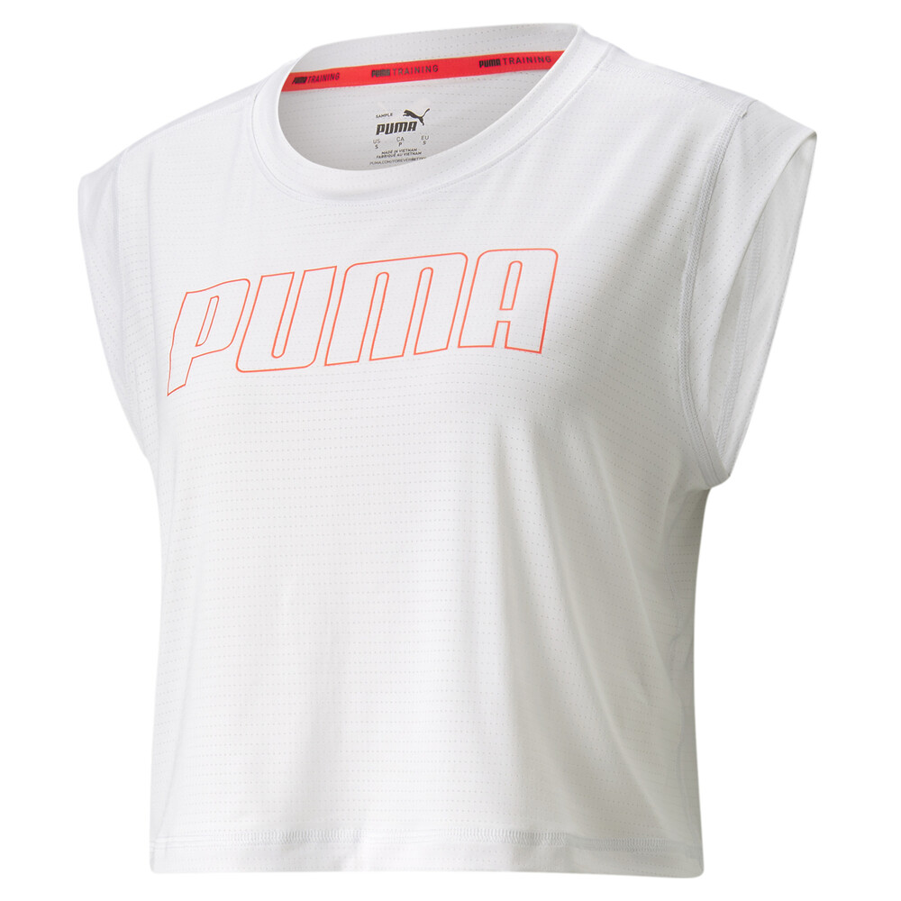 фото Топ logo cap sleeve women's training tee puma