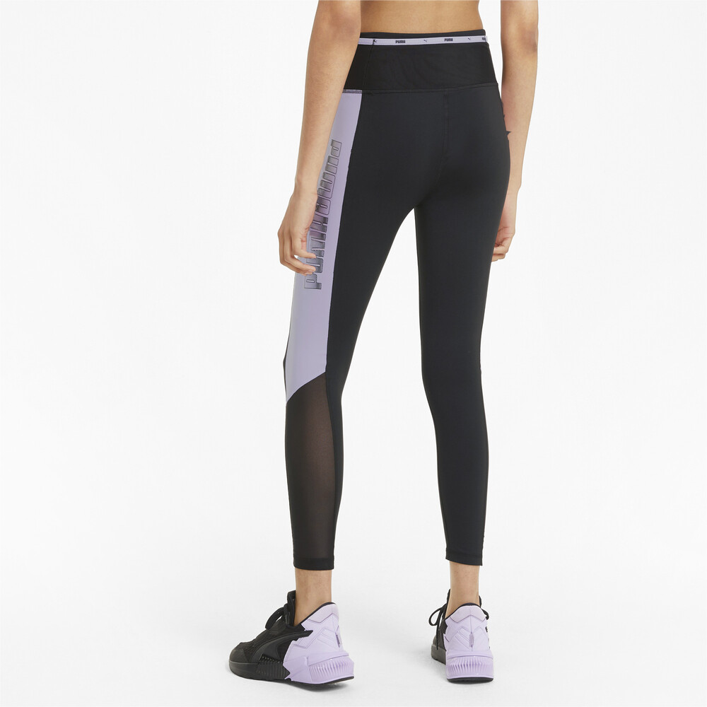 фото Леггинсы logo block 7/8 women's training leggings puma