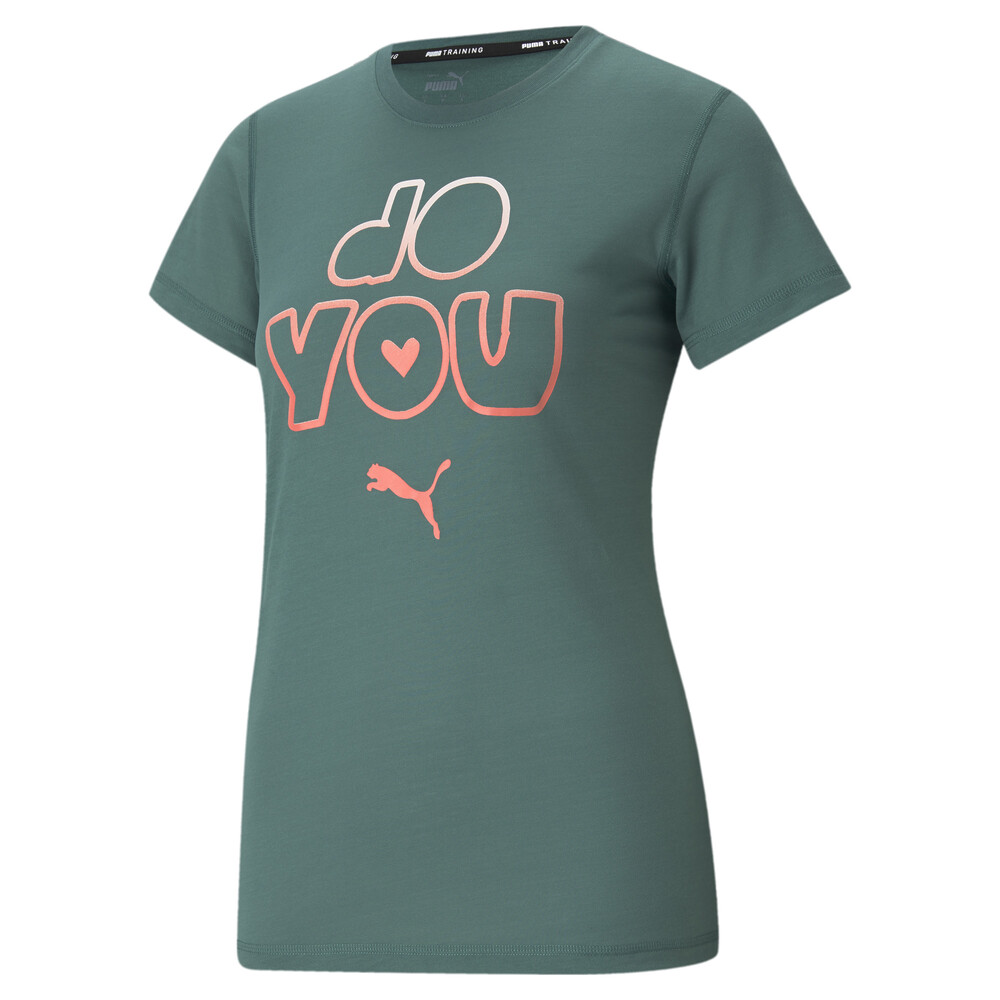 фото Футболка performance slogan short sleeve women's training tee puma