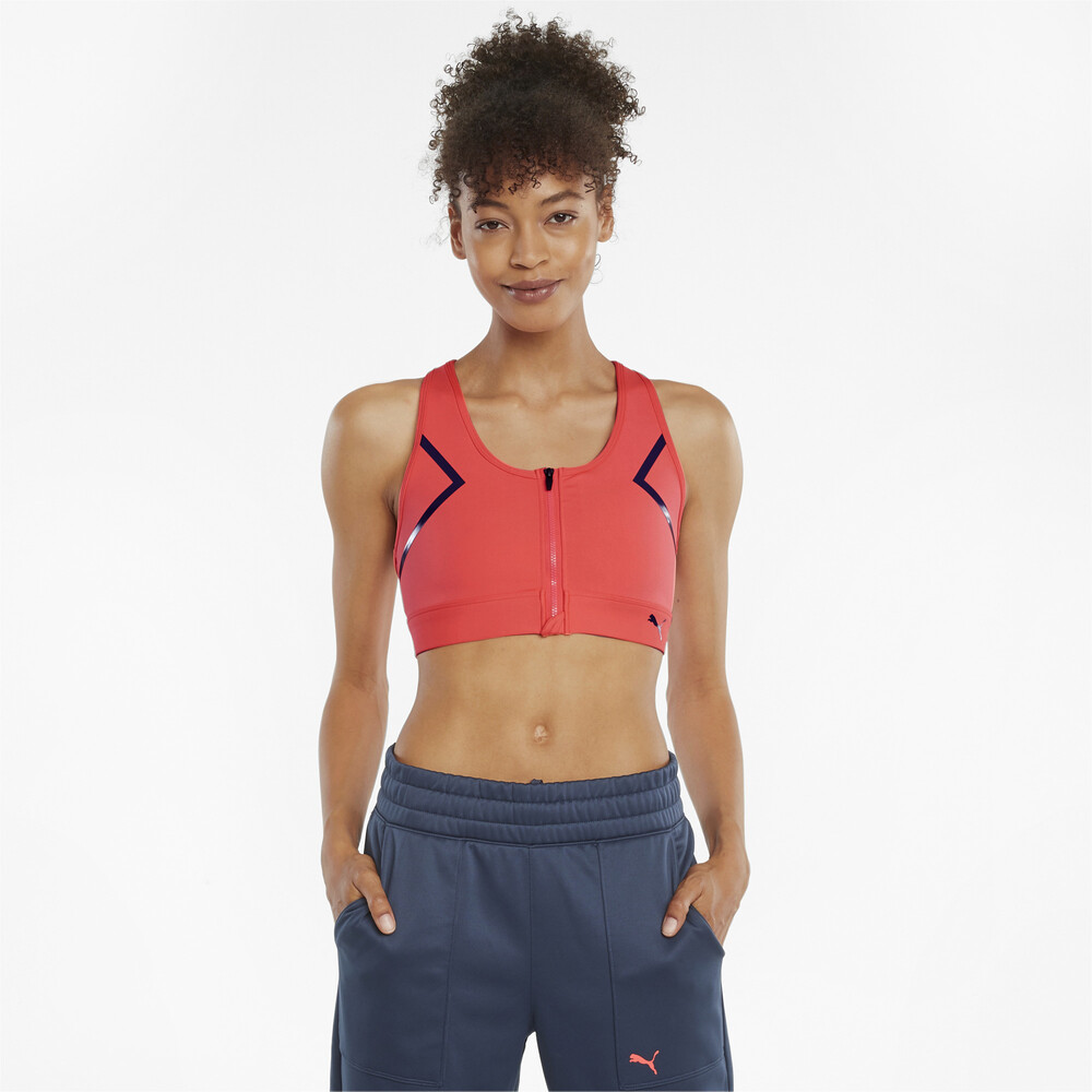 фото Бра high impact front zip women's training bra puma