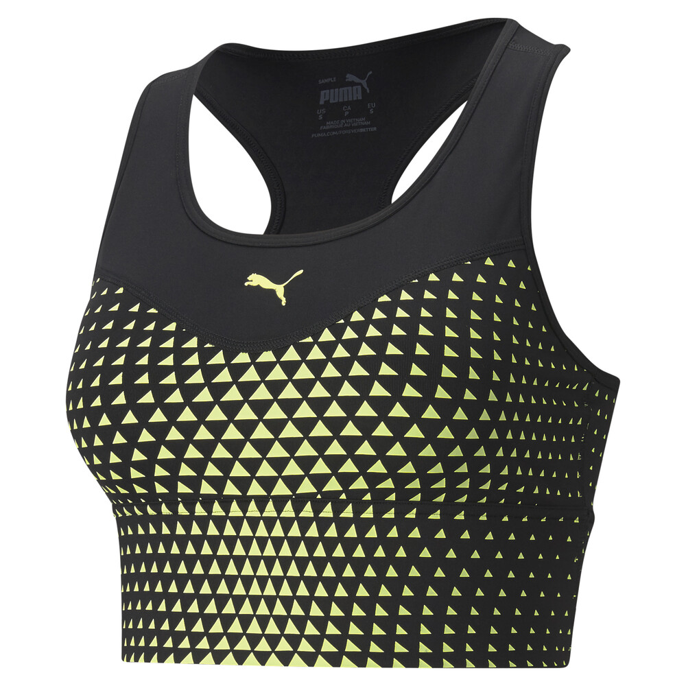 фото Бра mid graphic long line women's training bra puma
