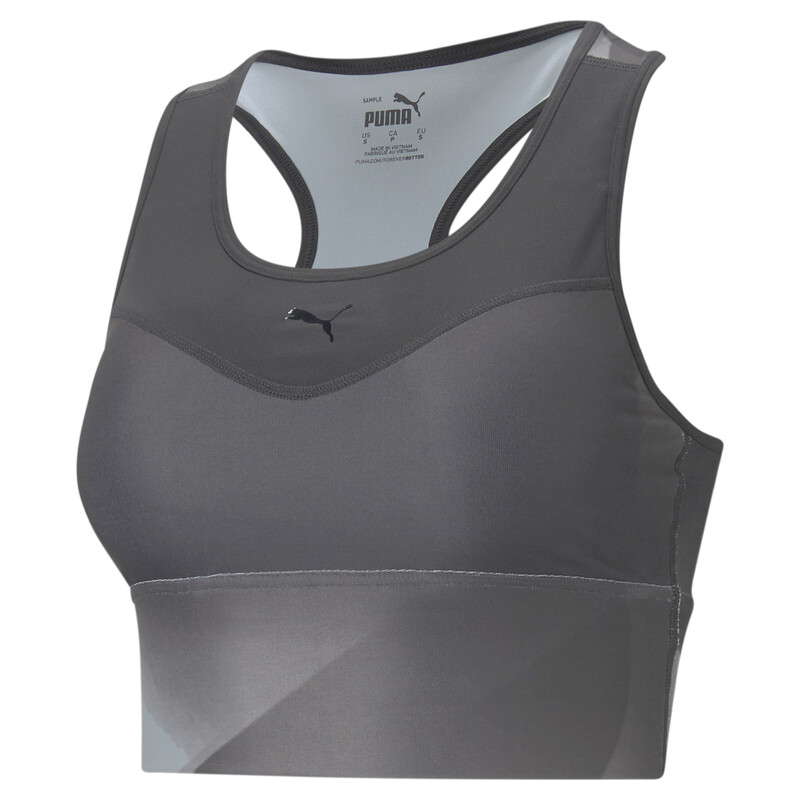 

Women's PUMA Long Line Mid Graphic Training Bra