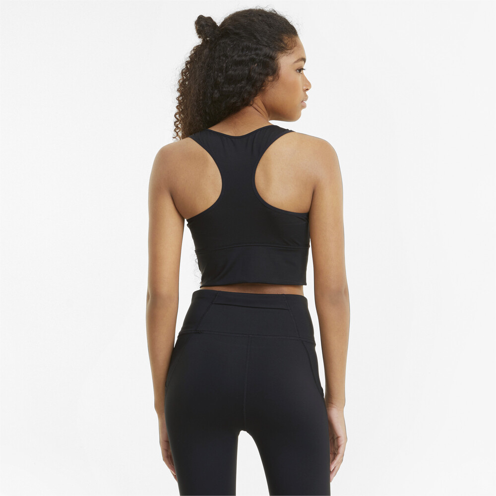

PUMA - female - Бра Mid Impact Long Line Women's Training Bra – Puma Black –, Черный