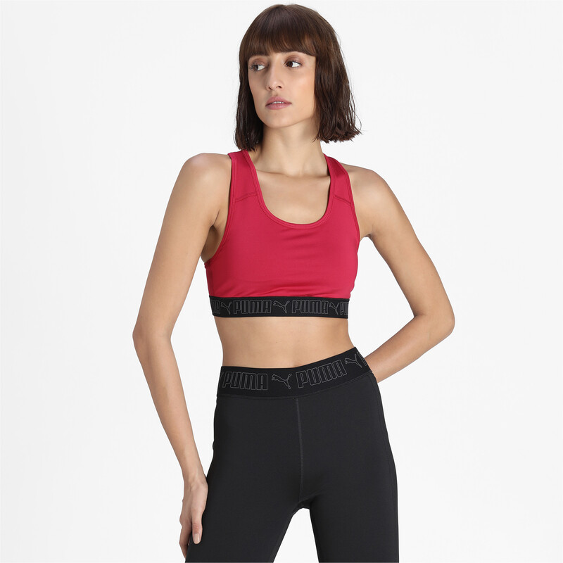 

Women's PUMA Mid Elastic Padded Training Bra