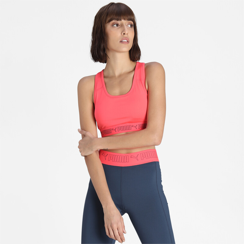 

Women's PUMA Mid Elastic Padded Training Bra