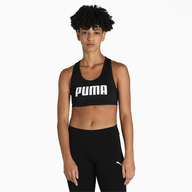 Women's PUMA 4Keeps Mid Support Training Sports Bra
