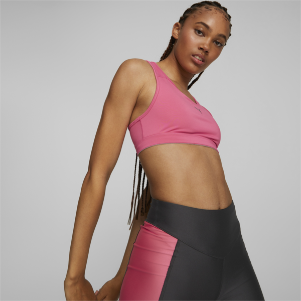 Mid Impact 4Keeps Training Bra, Sunset Pink, large-ZAF