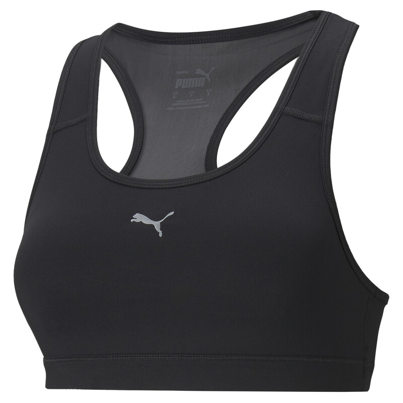 

Women's PUMA 4Keeps Mid Impact Training Bra, Black