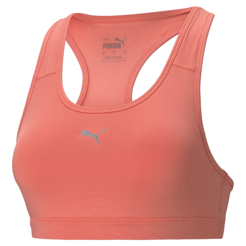 Women's PUMA Nova Shine Eversculpt Training Sports Bra in Black