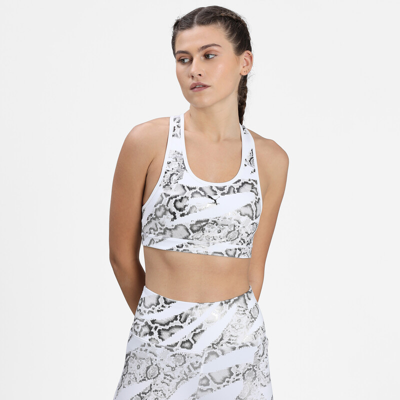 

Women's PUMA Mid 4Keeps Graphic Training Sports Bra