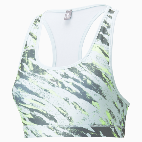 Mid 4Keeps Graphic  Training Bra, Nitro Blue-Multi print, large-ZAF