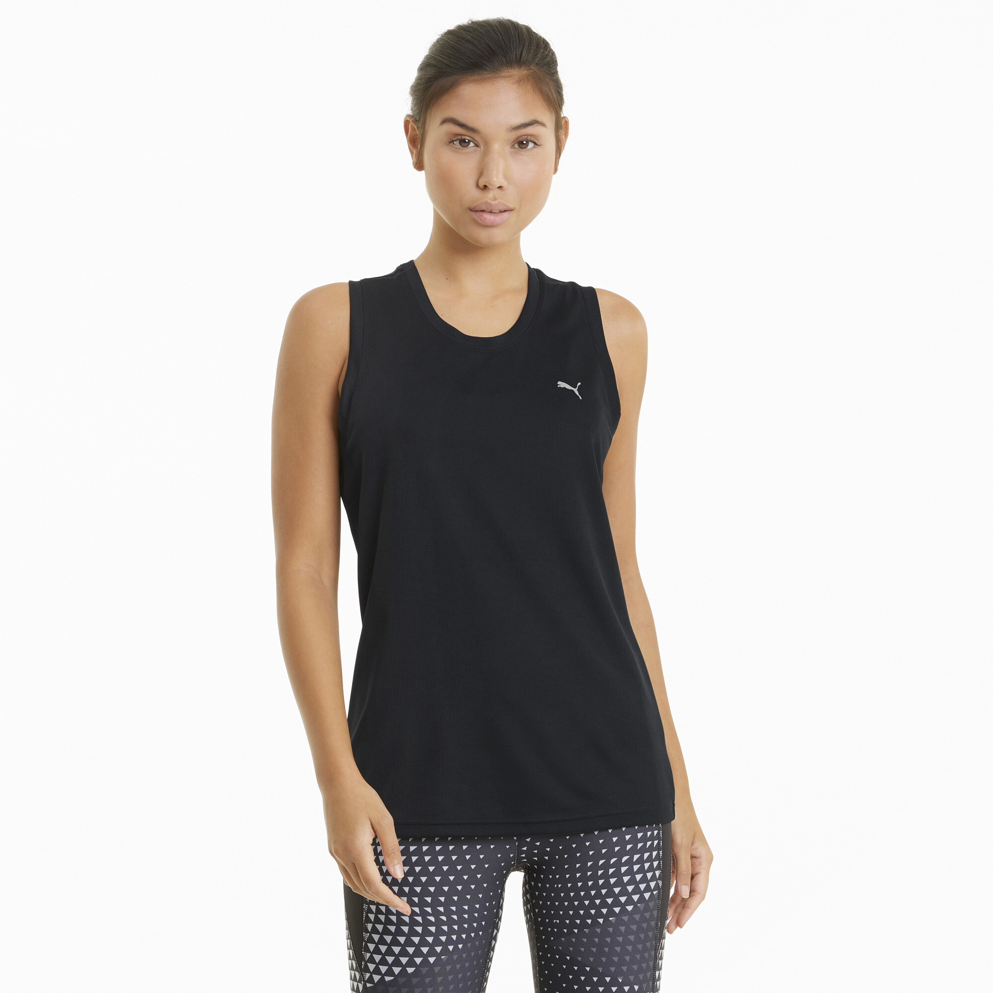 Puma Performance Trainingstanktop Damen | Mit Plain | Black | Größe: M