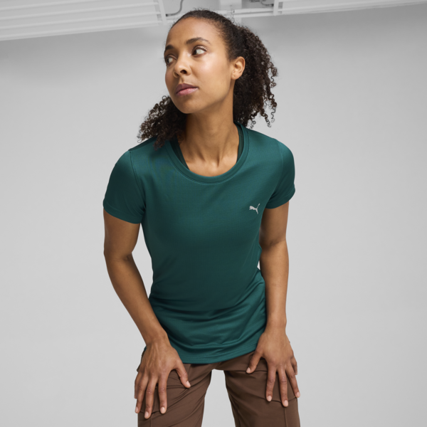 Performance Training Tee Women, Cold Green, large-ZAF